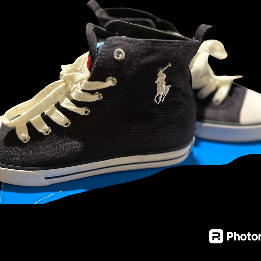 Polo by Ralph Lauren Sleek Black Sneakers